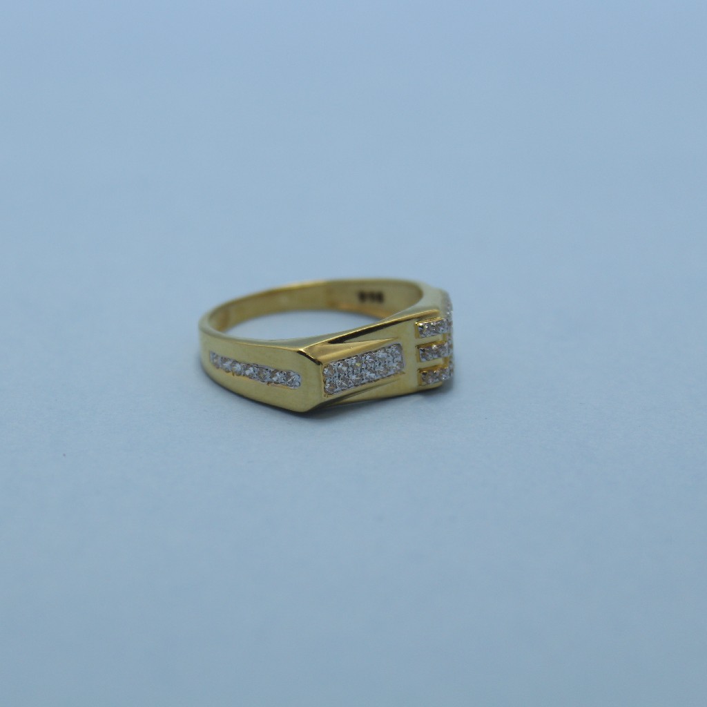 22KT Hallmarked Trendy Men's Ring - Image 4