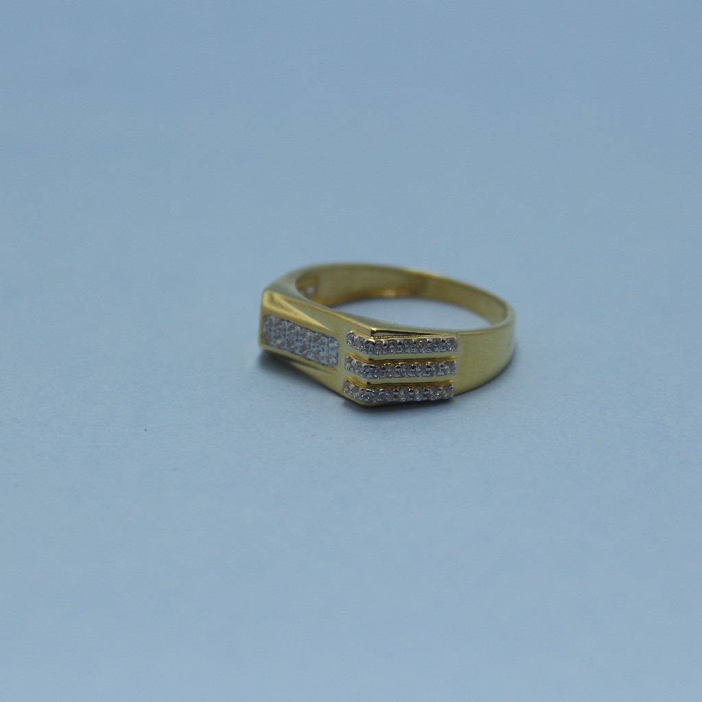22KT Hallmarked Trendy Men's Ring - Image 3
