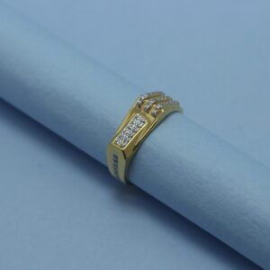 22KT Hallmarked Trendy Men's Ring
