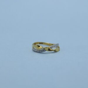 22KT Hallmarked Fancy Ladies Band