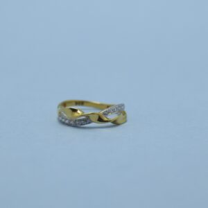 22KT Hallmarked Fancy Ladies Band