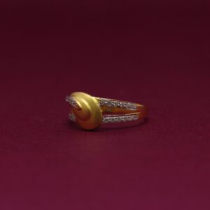 916 hallmarked classic ladies ring