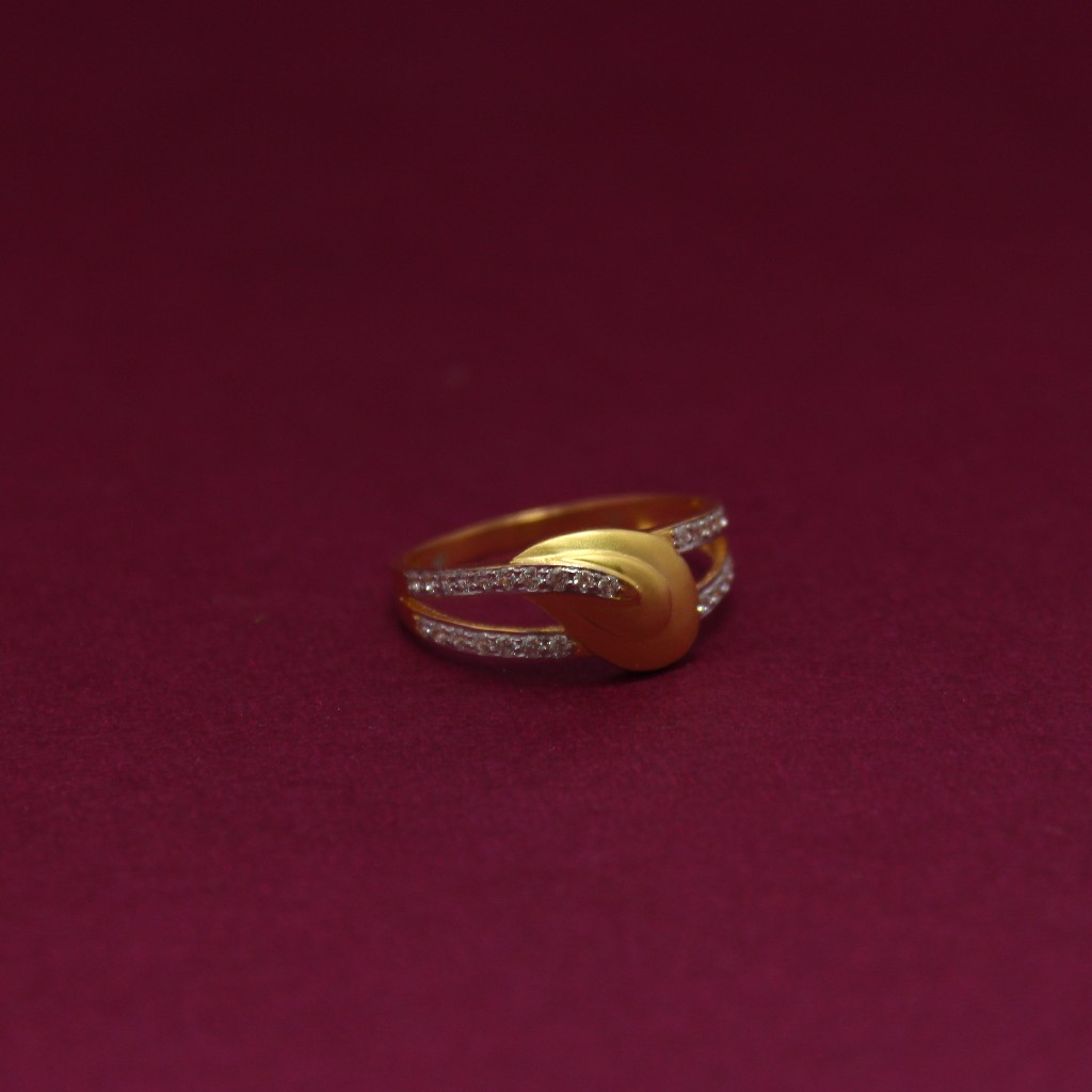 916 hallmarked classic ladies ring - Image 2