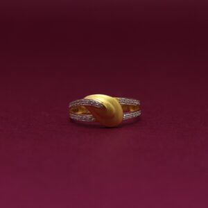 916 hallmarked classic ladies ring