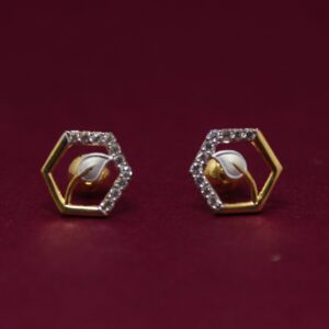 916 Hallmarked Beautiful Leaf Design Pendant Set