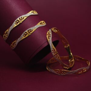 916 Hallmarked Classic 4 Bangles Set