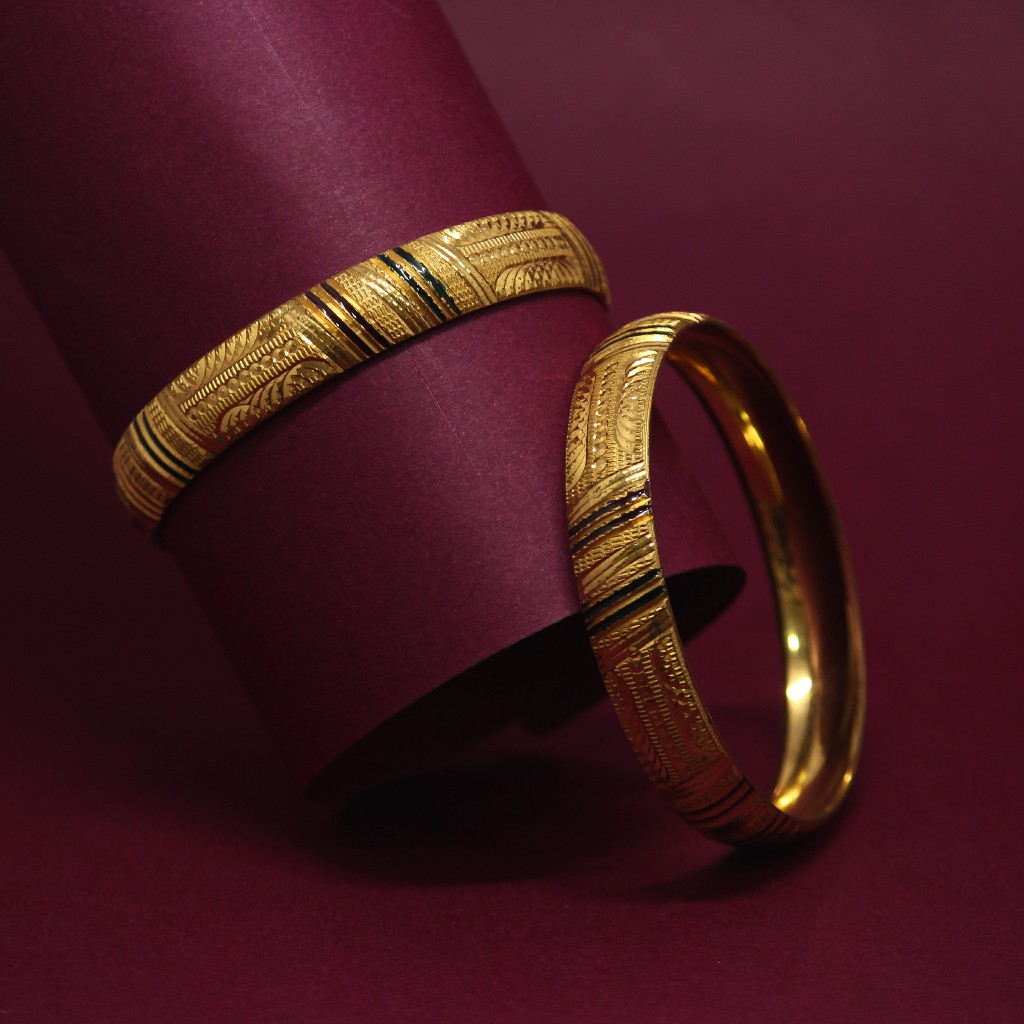 916 Hallmarked Classic Bangles