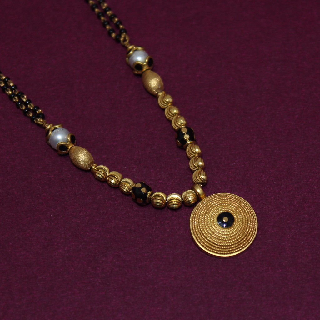 916 Hallmarked Classic Mangalsutra - Image 2