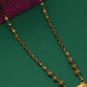 916 Hallmarked Antique Look Mangalsutra