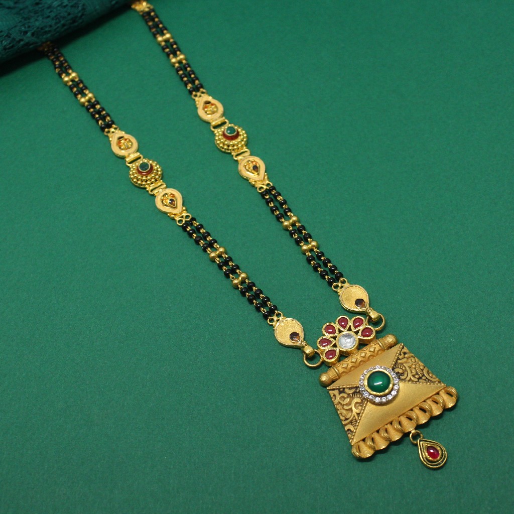 916 Hallmarked Antique Mangalsutra