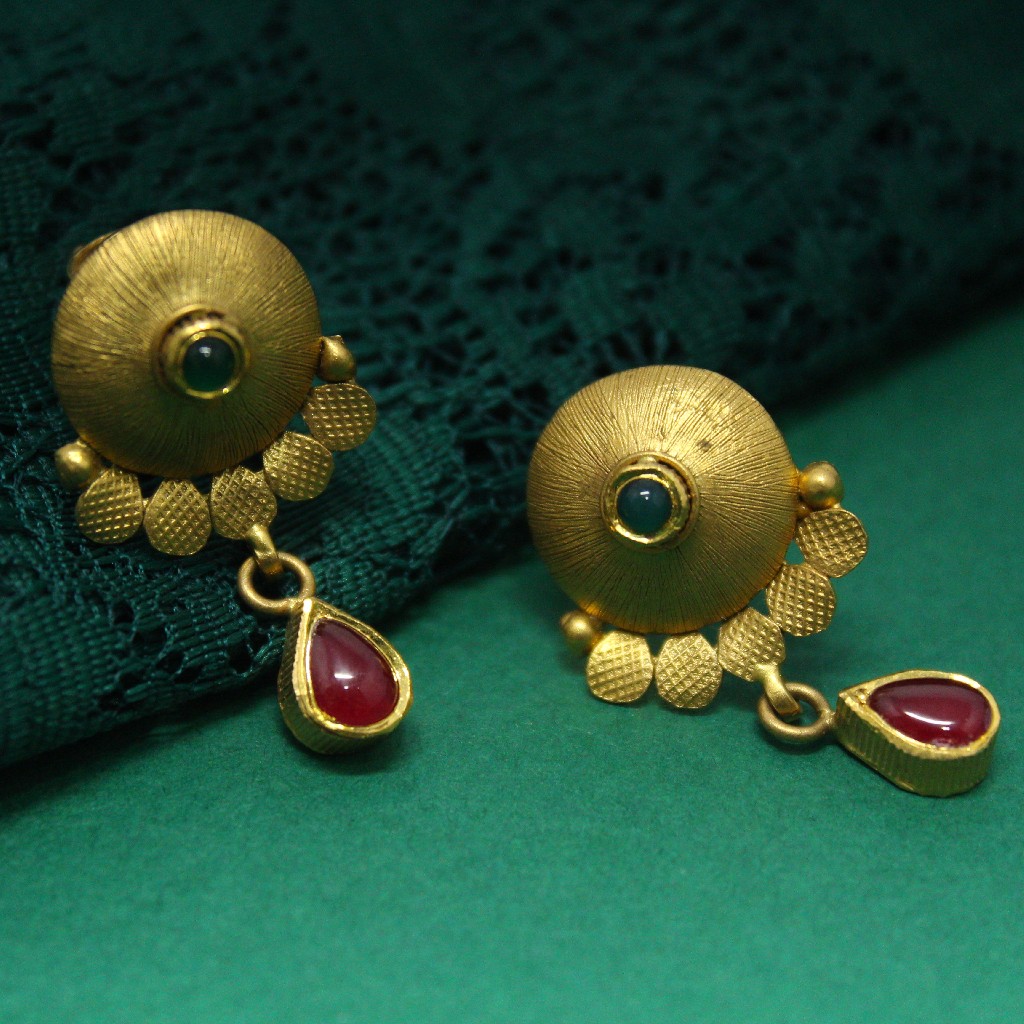 22KT hallmarked Everstylish pendant set for women - Image 3