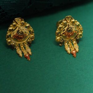 22kt hallmarked necklace with earrings