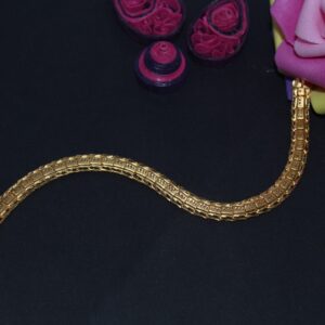 22K Hallmarked Attractive Bracelet For Men