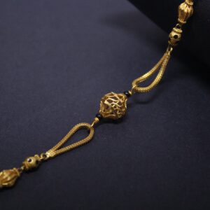 22K Hallmarked Fancy Mangalsutra Bracelet