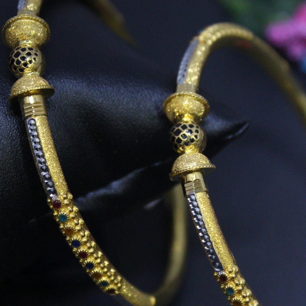 22K Hallmarked Attractive Ladies Kadli - Image 2