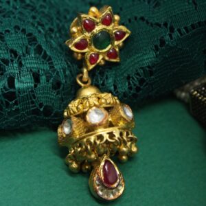 916 hallmarked jaisalmeri necklace with earrings