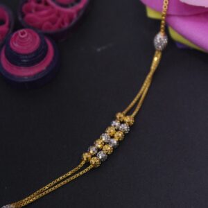 916 hallmarked fancy ladies bracelet