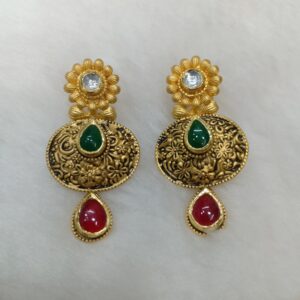 22k antique necklace set