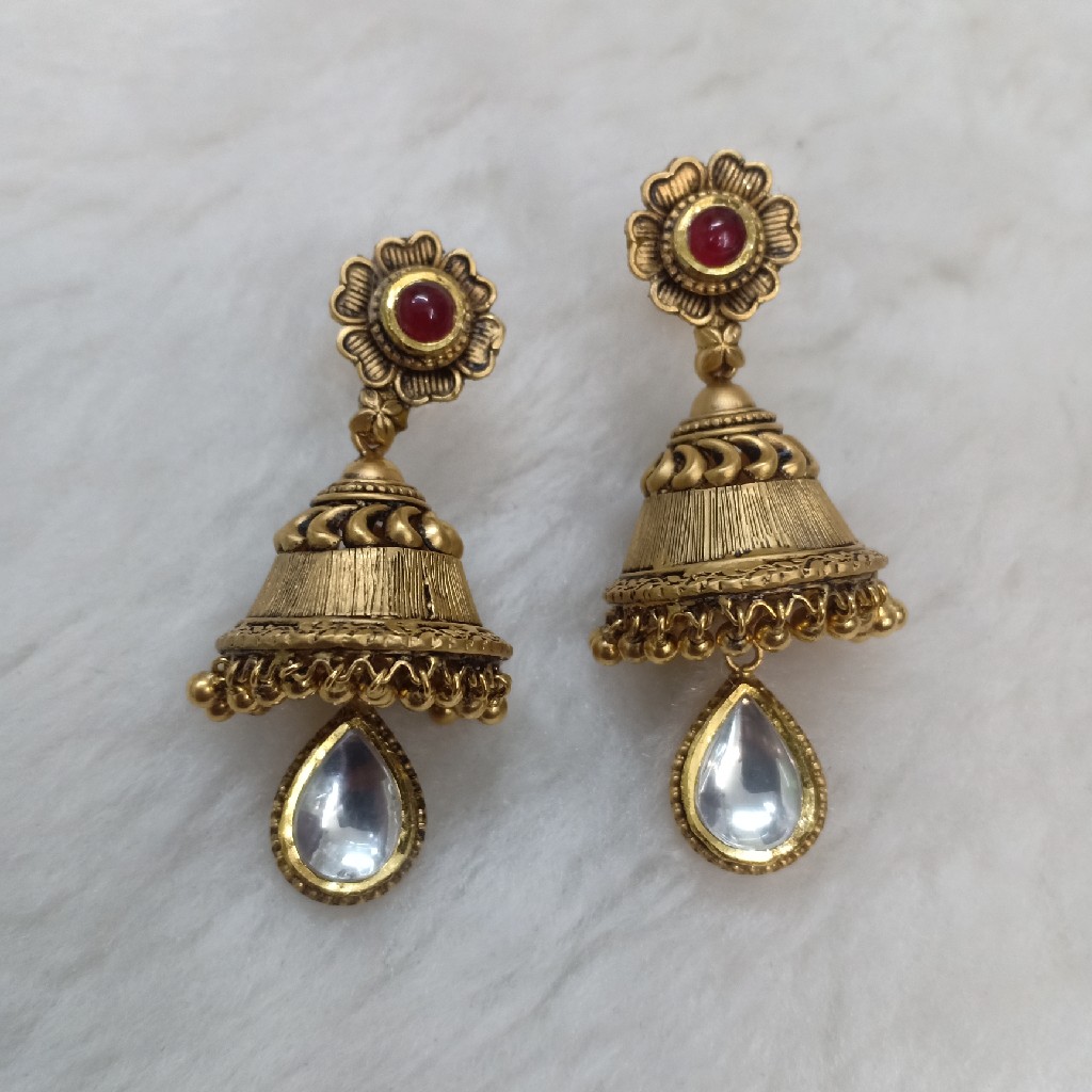 22k antique necklace set - Image 3