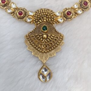 22k antique necklace set
