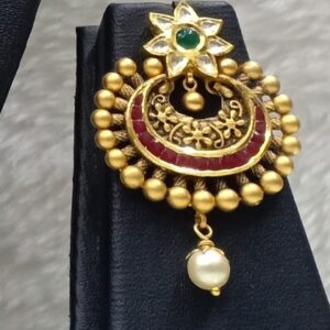 22k antique gold necklace set