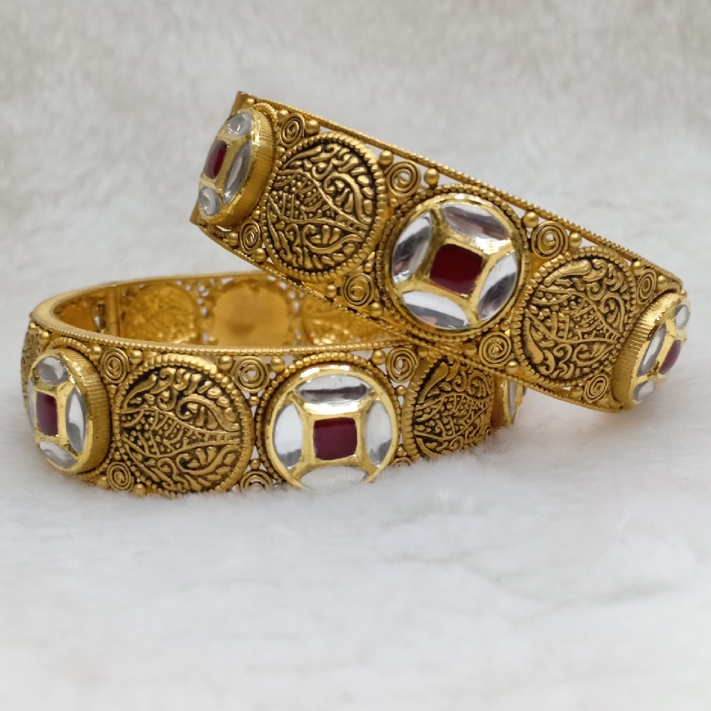 916 antique jadtar bangles - Image 2