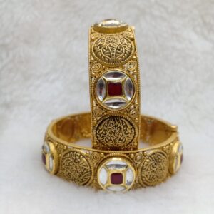 916 antique jadtar bangles