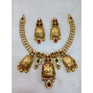 916 Gold antique Necklace set
