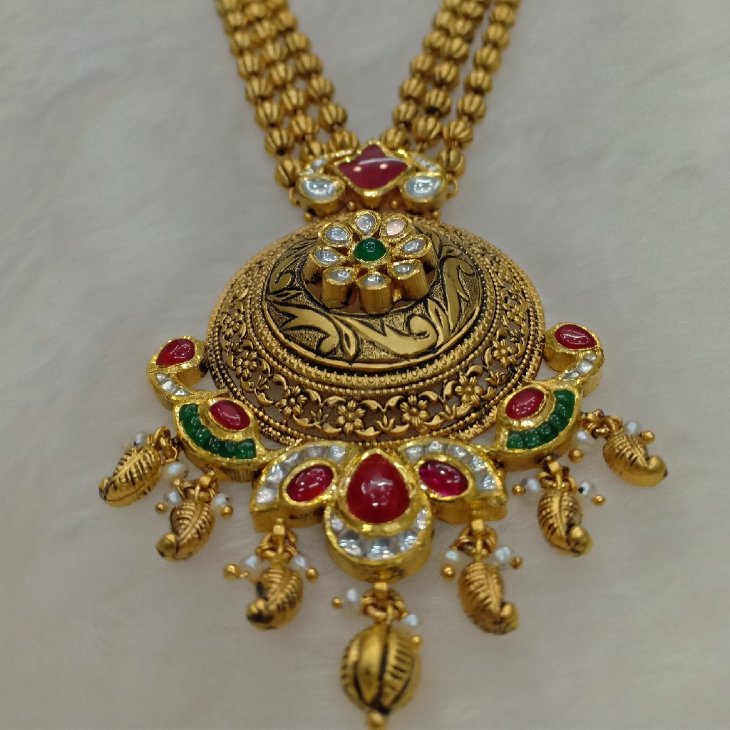 916 Gold antique long set CG1007