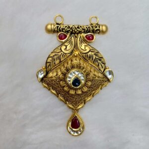916 Gold Antique Bridal Mangalsutra Pendant