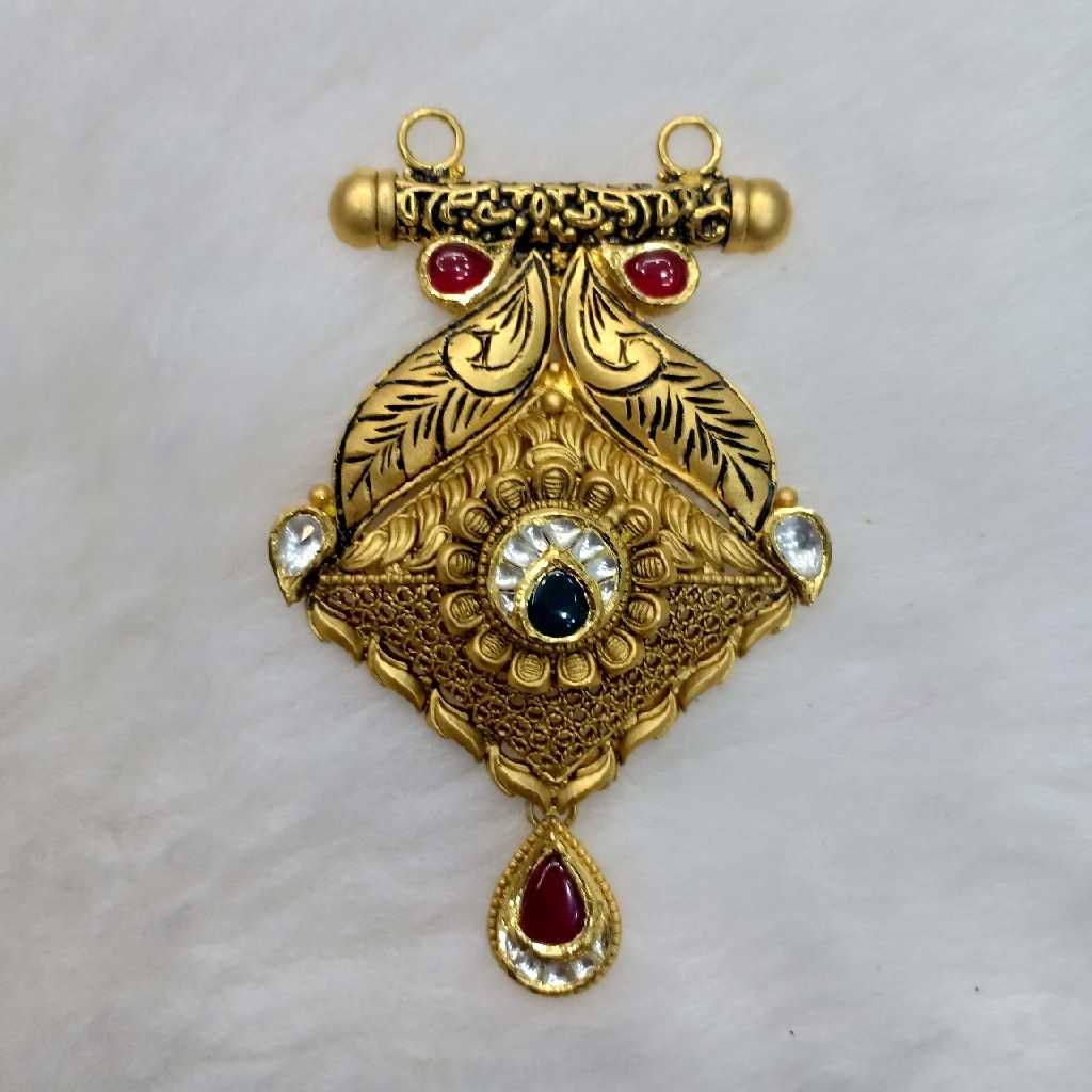 916 Gold Antique Bridal Mangalsutra Pendant