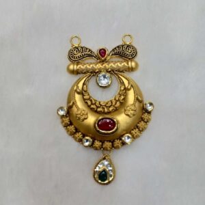 91.6 Antique Gold Mangalsutra Pendant