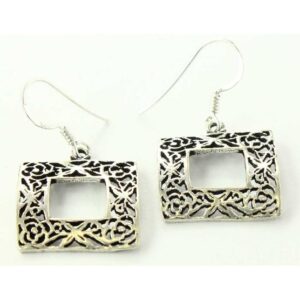 925 Fancy Silver Earrings