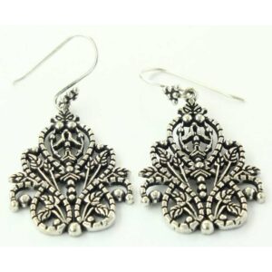 925  Oxidise Silver Earrings