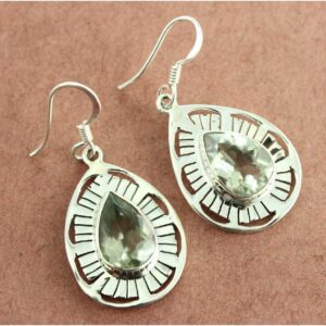925 Silver Earrings With Diamond