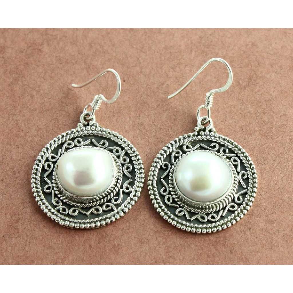 925 Sterling Silver Fancy Earrings