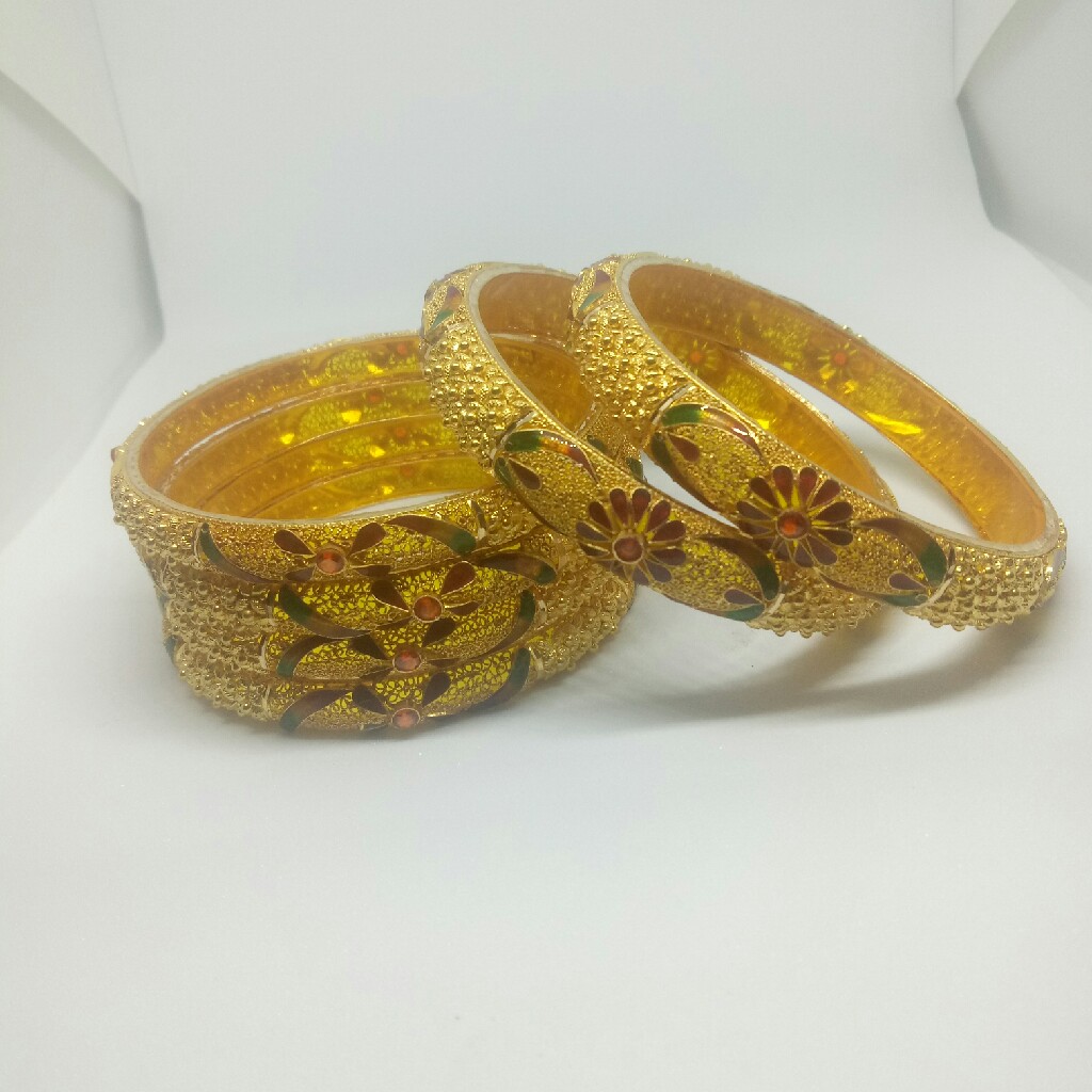 22kt gold bangle patla set - Image 2