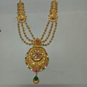 22CT gold attractive necklace GA9929