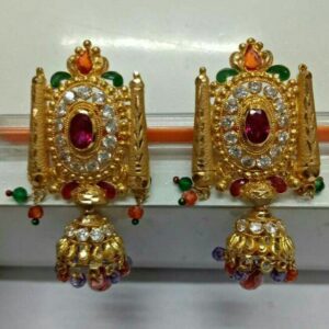 916 Designer Gold Earrings