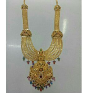 22kt Attractive Gold Sutli Necklace