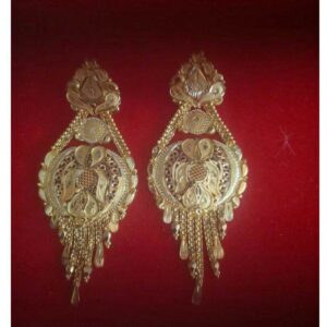 916 Classic Gold Ladies Earring