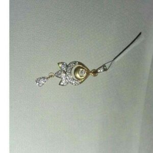 22KT Gold Fancy Diamond Ladies Pendant