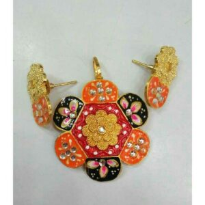 Meena Locket Set