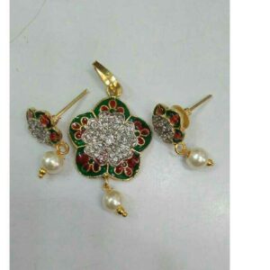 Meena Locket Set