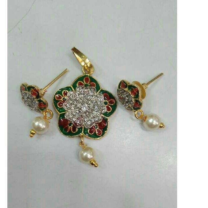 Meena Locket Set