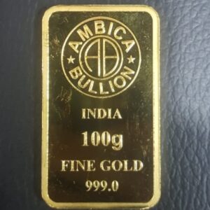 100 gram gold bar