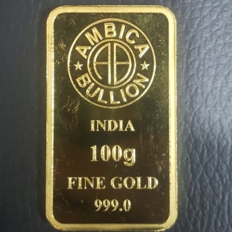 100 gram gold bar