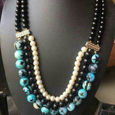 Stone Mala Necklace