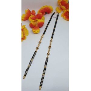 22KT Gold Fancy 2 Line Mangalsutra Ser