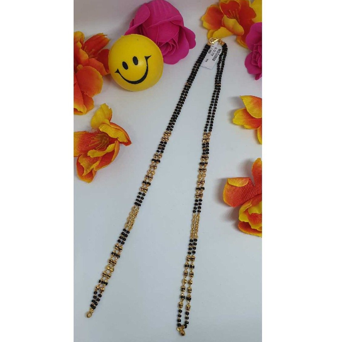 22KT Gold Fancy 2 Line Mangalsutra Ser